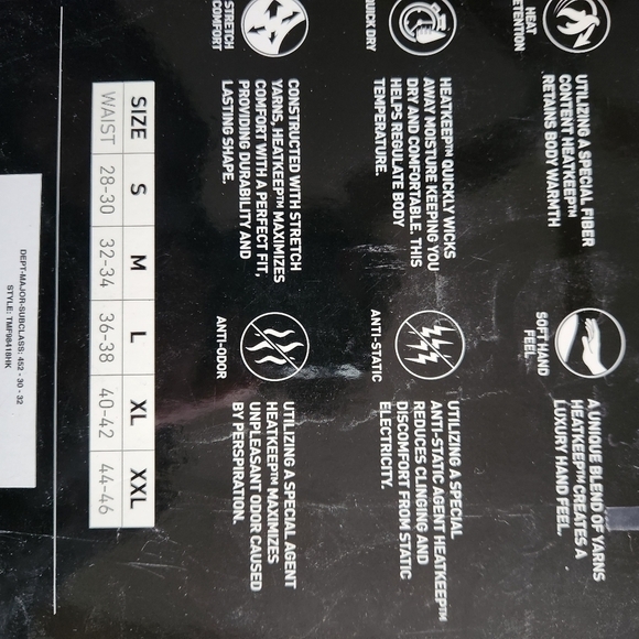 Nib mens heat keep set - Picture 9 of 11